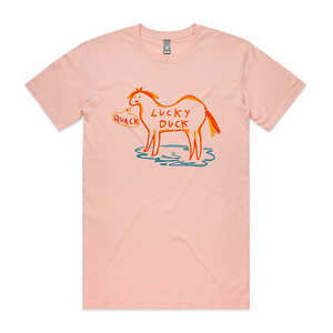 Lucky Duck Tee by Lonely Kids Club. All clothing from our T-shirts to our shorts and hoodies are ethically made, and printed packed and shipped from Sydney.
