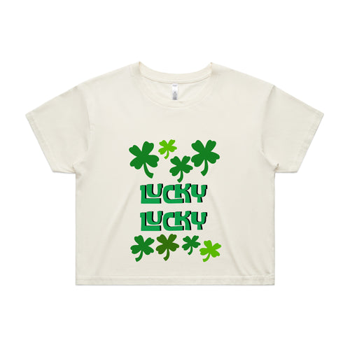 Lucky Lucky Tee by Lonely Kids Club. All clothing from our T-shirts to our shorts and hoodies are ethically made, and printed packed and shipped from Sydney.
