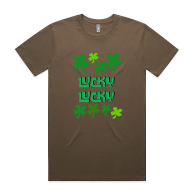 Lucky Lucky Tee by Lonely Kids Club. All clothing from our T-shirts to our shorts and hoodies are ethically made, and printed packed and shipped from Sydney.