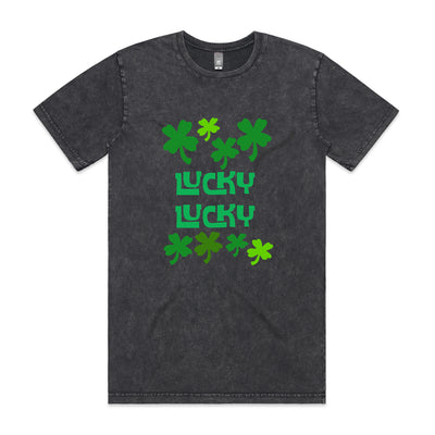 Lucky Lucky Tee by Lonely Kids Club. All clothing from our T-shirts to our shorts and hoodies are ethically made, and printed packed and shipped from Sydney.