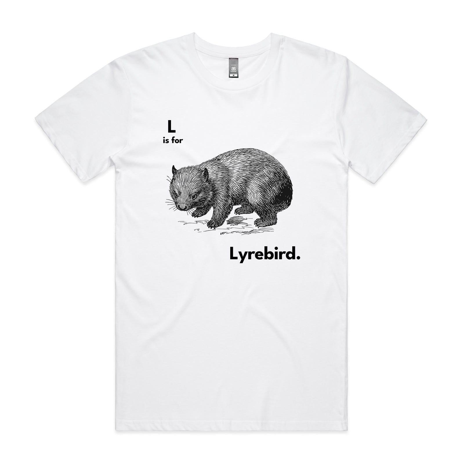 L Is For Lyrebird Tee