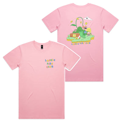Mario Island Tee by Lonely Kids Club. All clothing from our T-shirts to our shorts and hoodies are ethically made, and printed packed and shipped from Sydney.