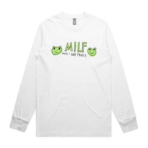 Man I Love Frogs Tee by Lonely Kids Club. All clothing from our T-shirts to our shorts and hoodies are ethically made, and printed packed and shipped from Sydney.