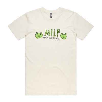 Man I Love Frogs Tee by Lonely Kids Club. All clothing from our T-shirts to our shorts and hoodies are ethically made, and printed packed and shipped from Sydney.