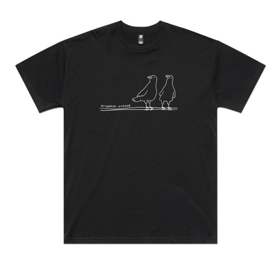 Attempted Murder Oversized Tee by Lonely Kids Club. All clothing from our T-shirts to our shorts and hoodies are ethically made, and printed packed and shipped from Sydney.