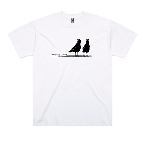 Attempted Murder Oversized Tee by Lonely Kids Club. All clothing from our T-shirts to our shorts and hoodies are ethically made, and printed packed and shipped from Sydney.