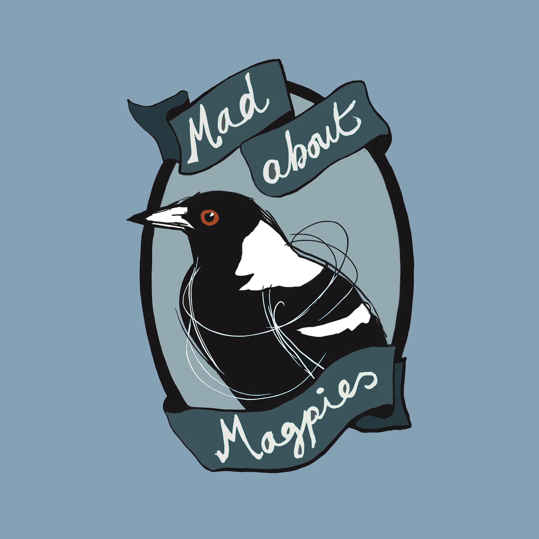 Mad About Magpies Tee