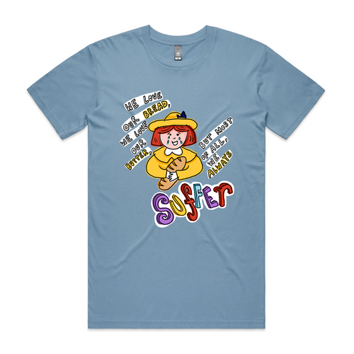 Madeline Tee by Lonely Kids Club. All clothing from our T-shirts to our shorts and hoodies are ethically made, and printed packed and shipped from Sydney.