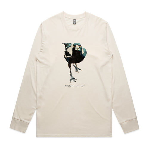 Magnificent Magpie Tee by Lonely Kids Club. All clothing from our T-shirts to our shorts and hoodies are ethically made, and printed packed and shipped from Sydney.