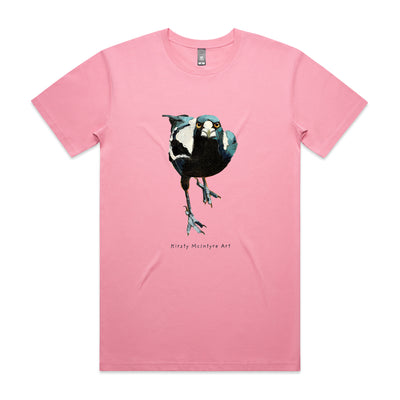 Magnificent Magpie Tee by Lonely Kids Club. All clothing from our T-shirts to our shorts and hoodies are ethically made, and printed packed and shipped from Sydney.