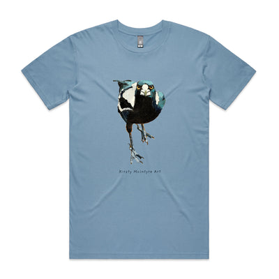 Magnificent Magpie Tee by Lonely Kids Club. All clothing from our T-shirts to our shorts and hoodies are ethically made, and printed packed and shipped from Sydney.