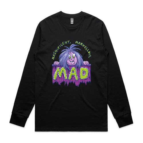 Magnificent, Marvellous, Mad Tee by Lonely Kids Club. All clothing from our T-shirts to our shorts and hoodies are ethically made, and printed packed and shipped from Sydney.
