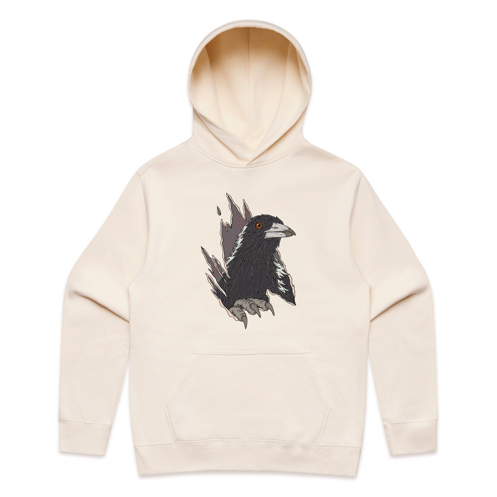 Magpie Attack Hoodie