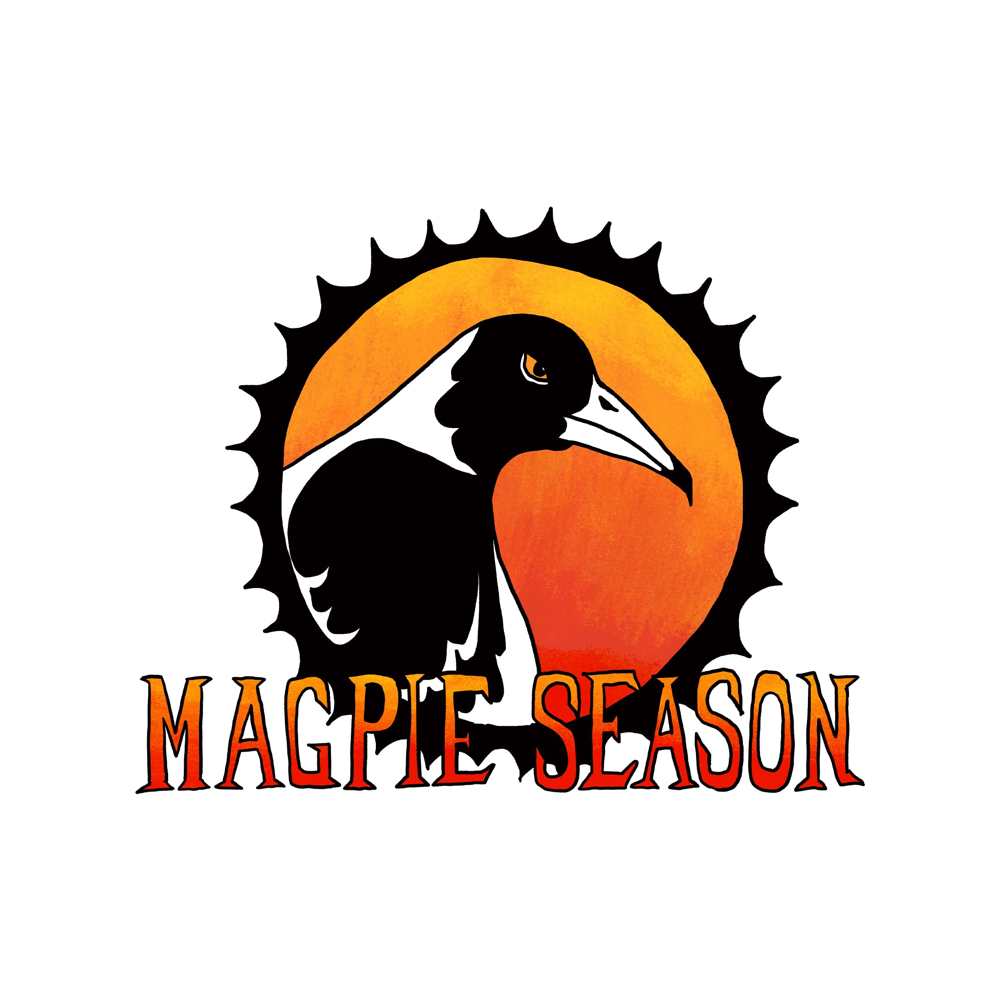 Magpie Season Oversized Tee