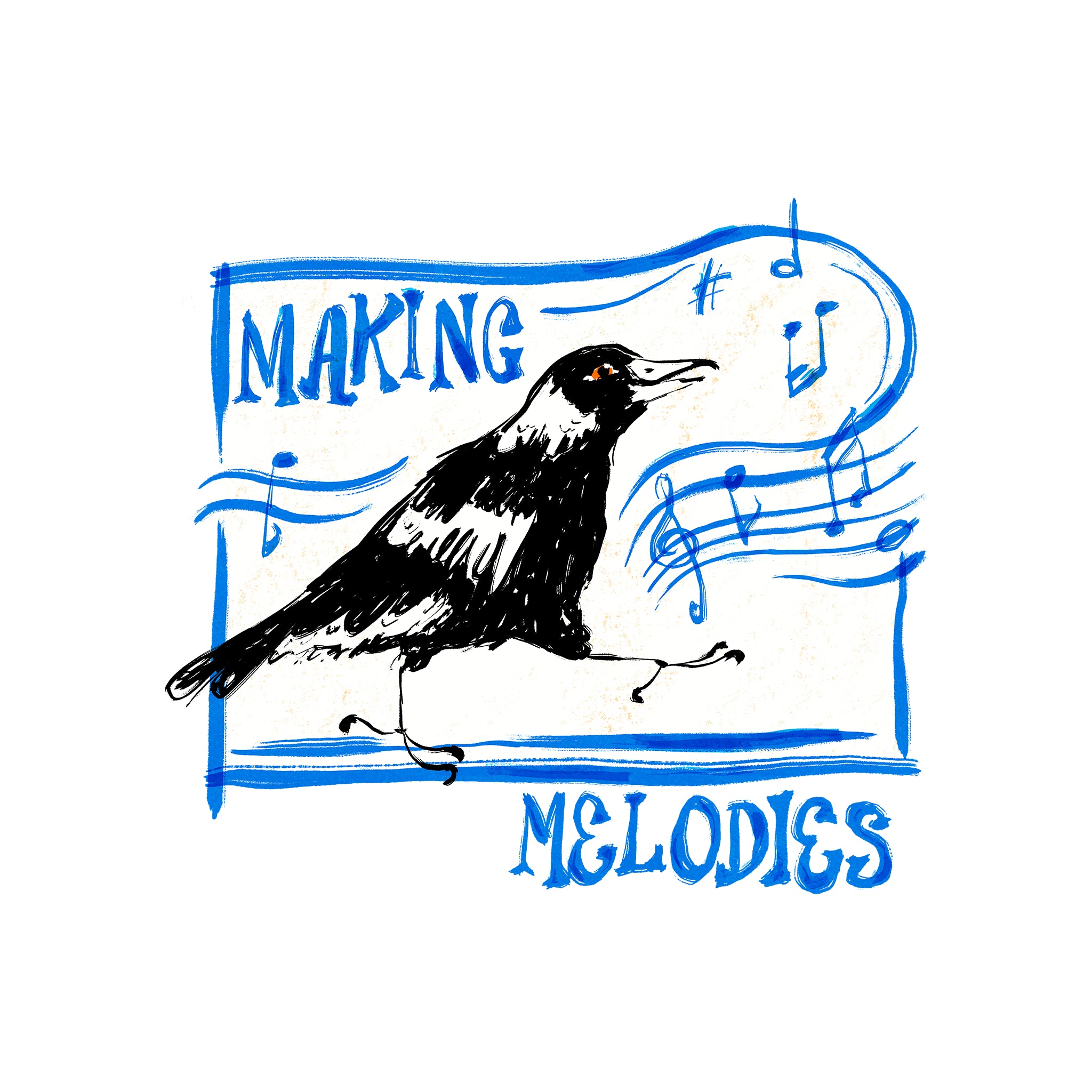Making Melodies Oversized Tee