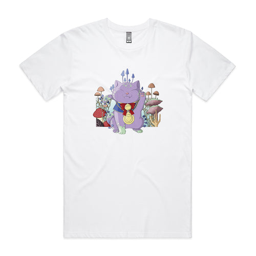 Manekineko Tee by Lonely Kids Club. All clothing from our T-shirts to our shorts and hoodies are ethically made, and printed packed and shipped from Sydney.