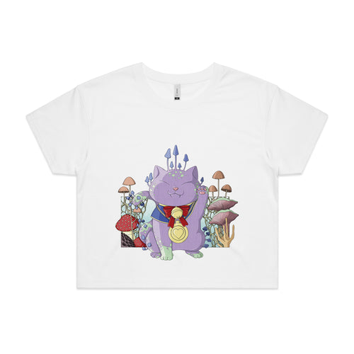 Manekineko Tee by Lonely Kids Club. All clothing from our T-shirts to our shorts and hoodies are ethically made, and printed packed and shipped from Sydney.