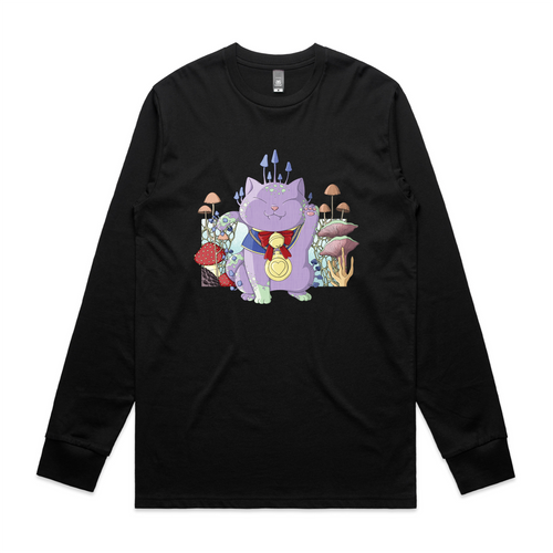 Manekineko Tee by Lonely Kids Club. All clothing from our T-shirts to our shorts and hoodies are ethically made, and printed packed and shipped from Sydney.