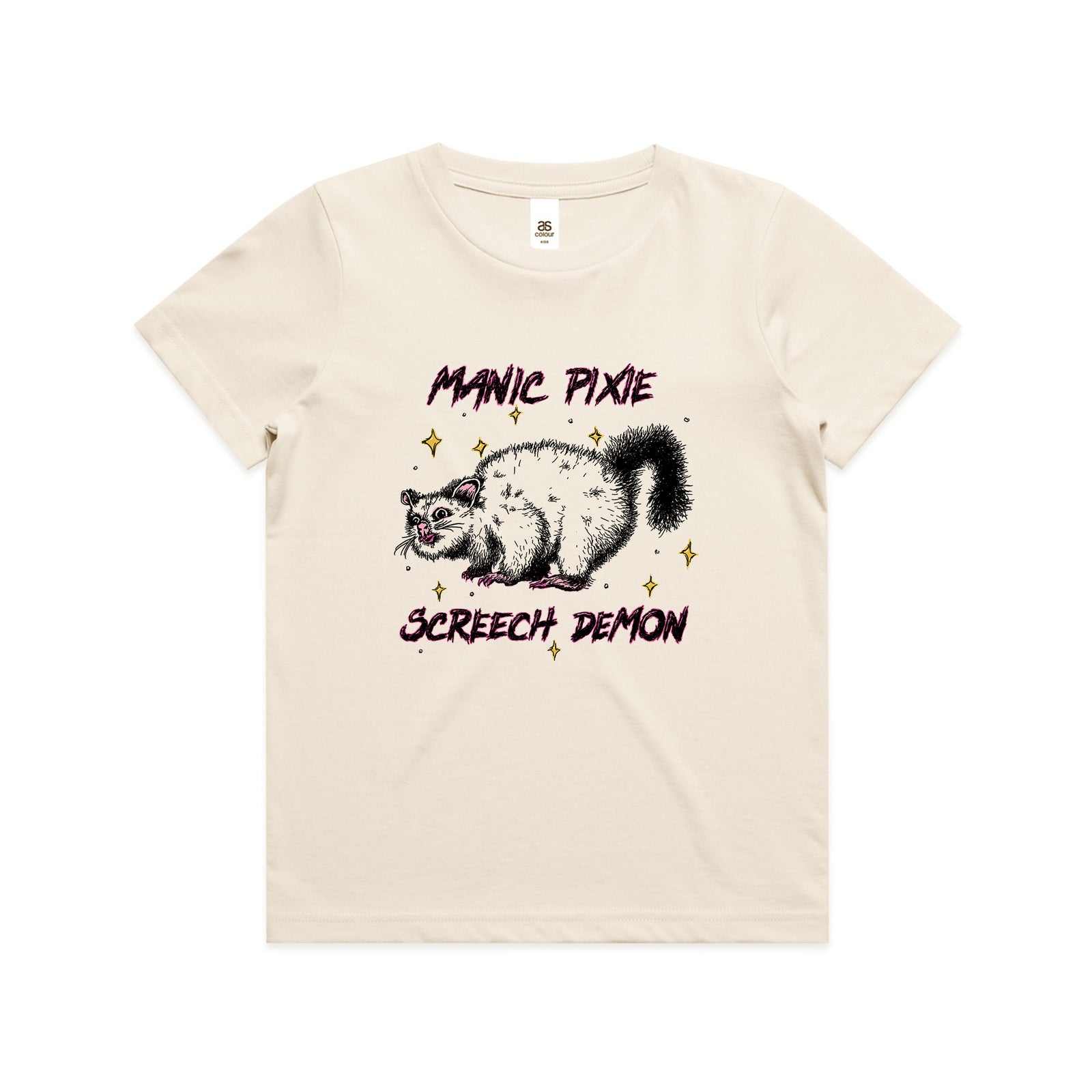 Manic Pixie Screech Demon Kids Tee