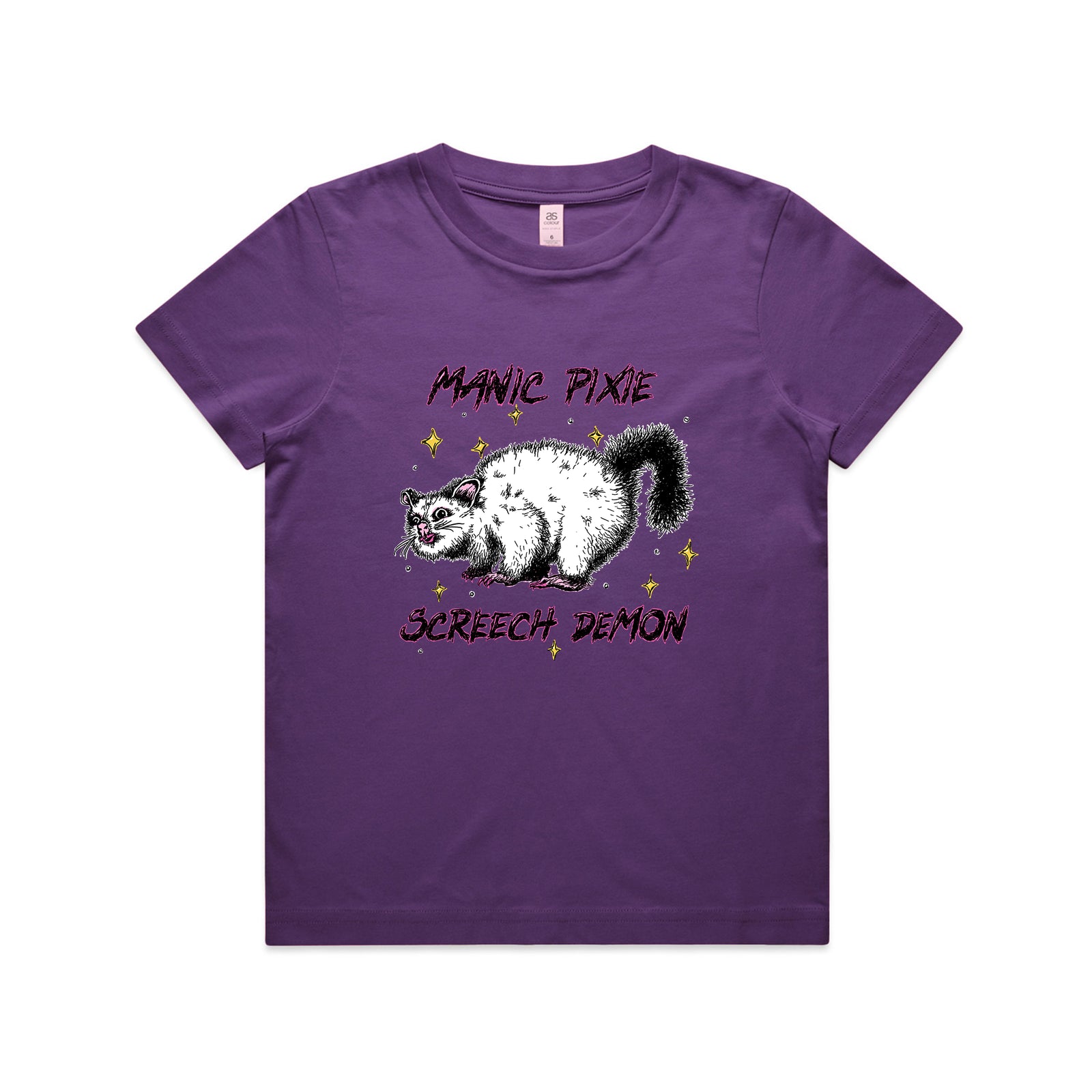 Manic Pixie Screech Demon Kids Tee