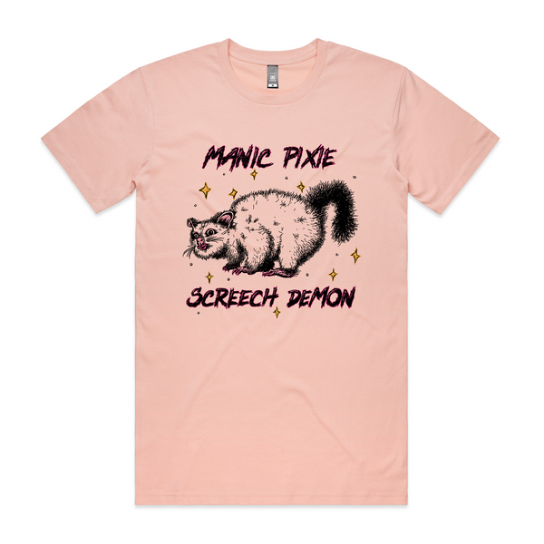 Manic Pixie Screech Demon Tee