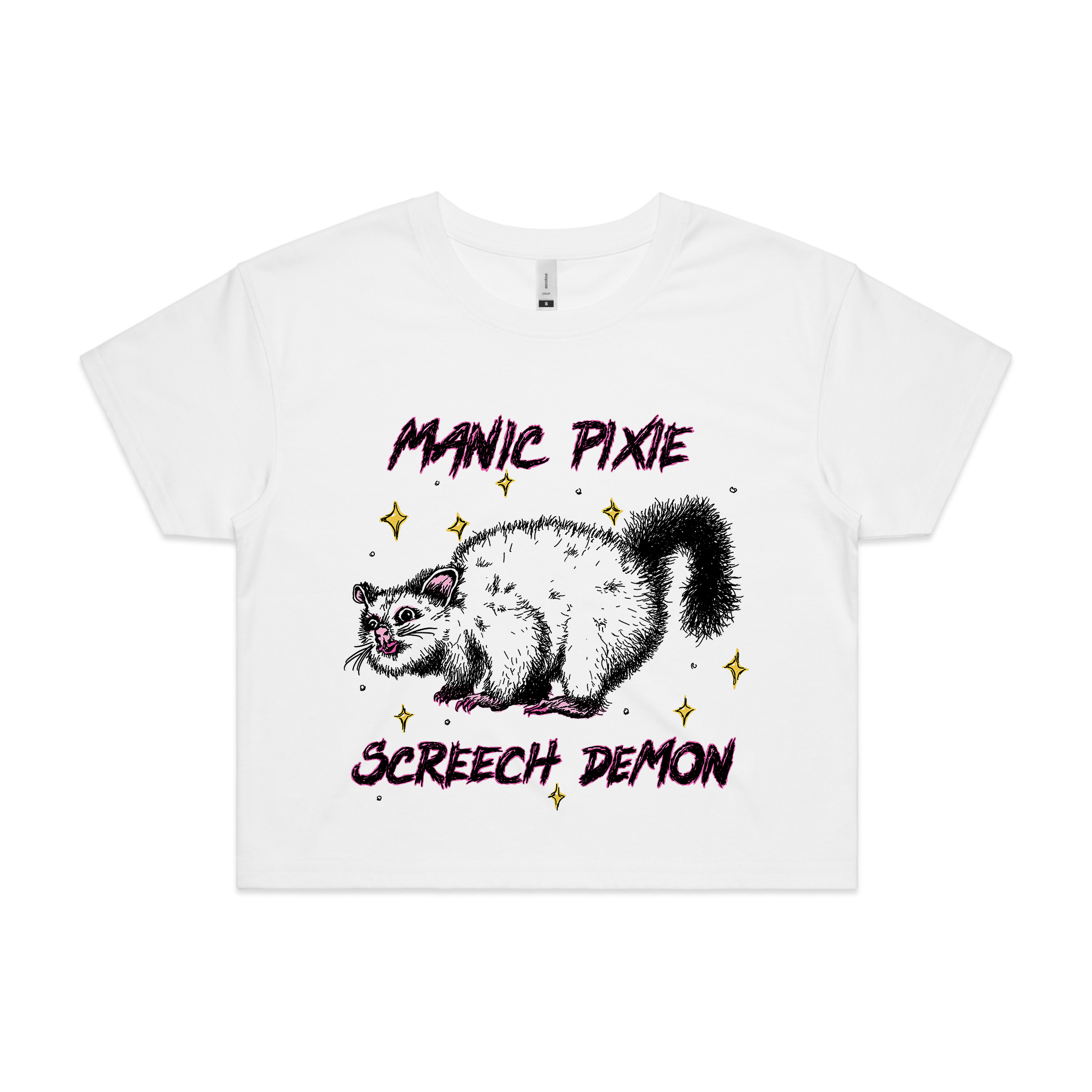 Manic Pixie Screech Demon Tee