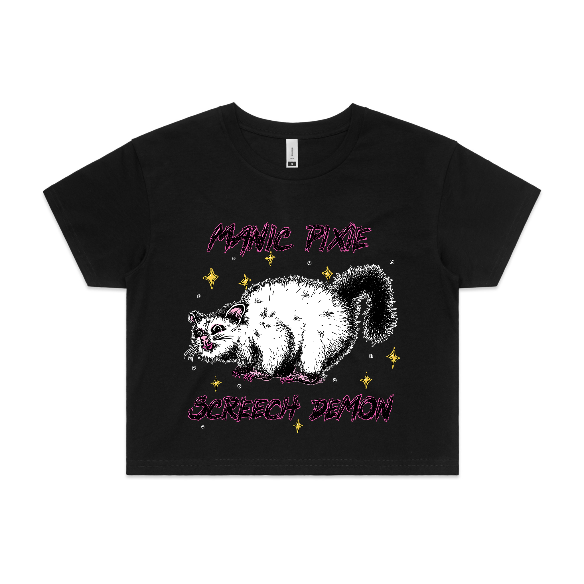 Manic Pixie Screech Demon Tee