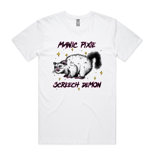 Manic Pixie Screech Demon Tee