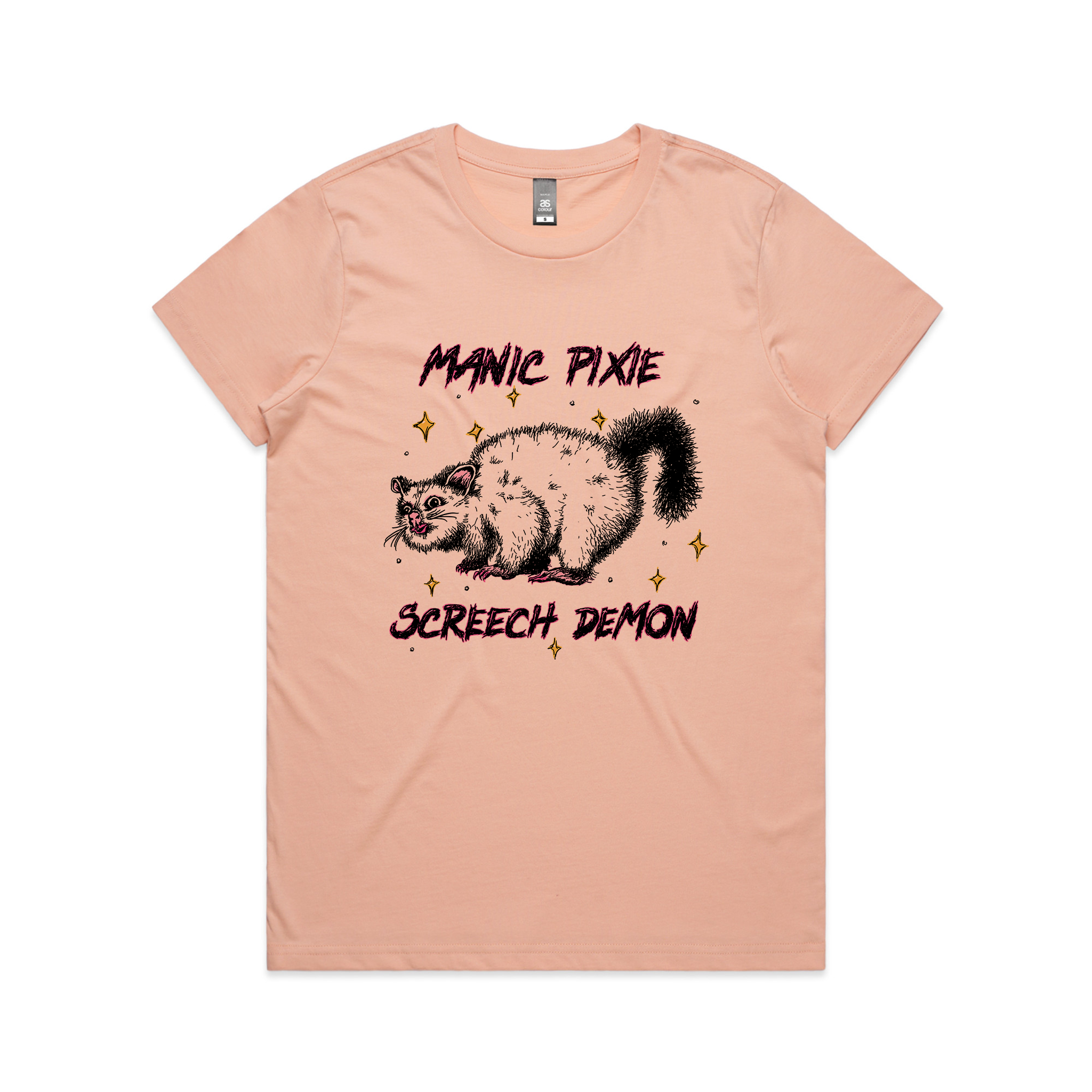 Manic Pixie Screech Demon Tee