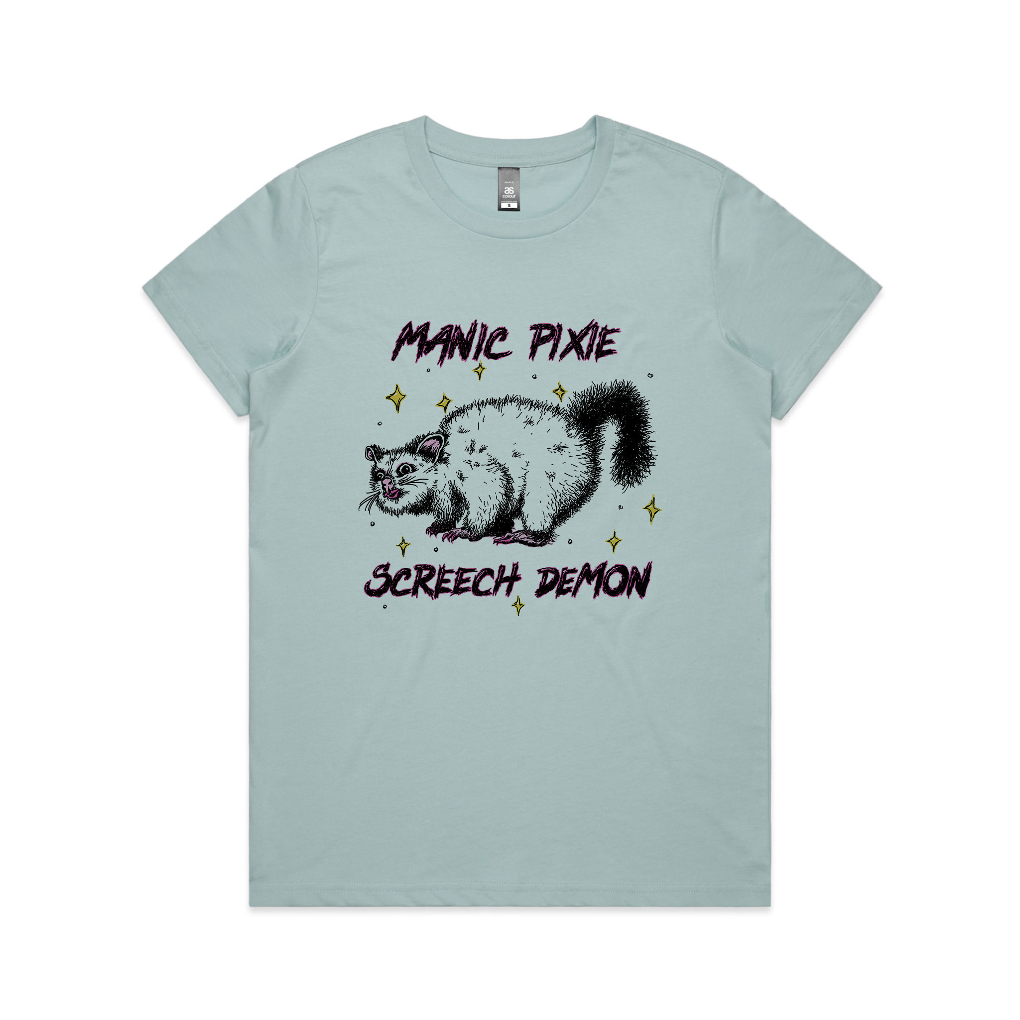 Manic Pixie Screech Demon Tee