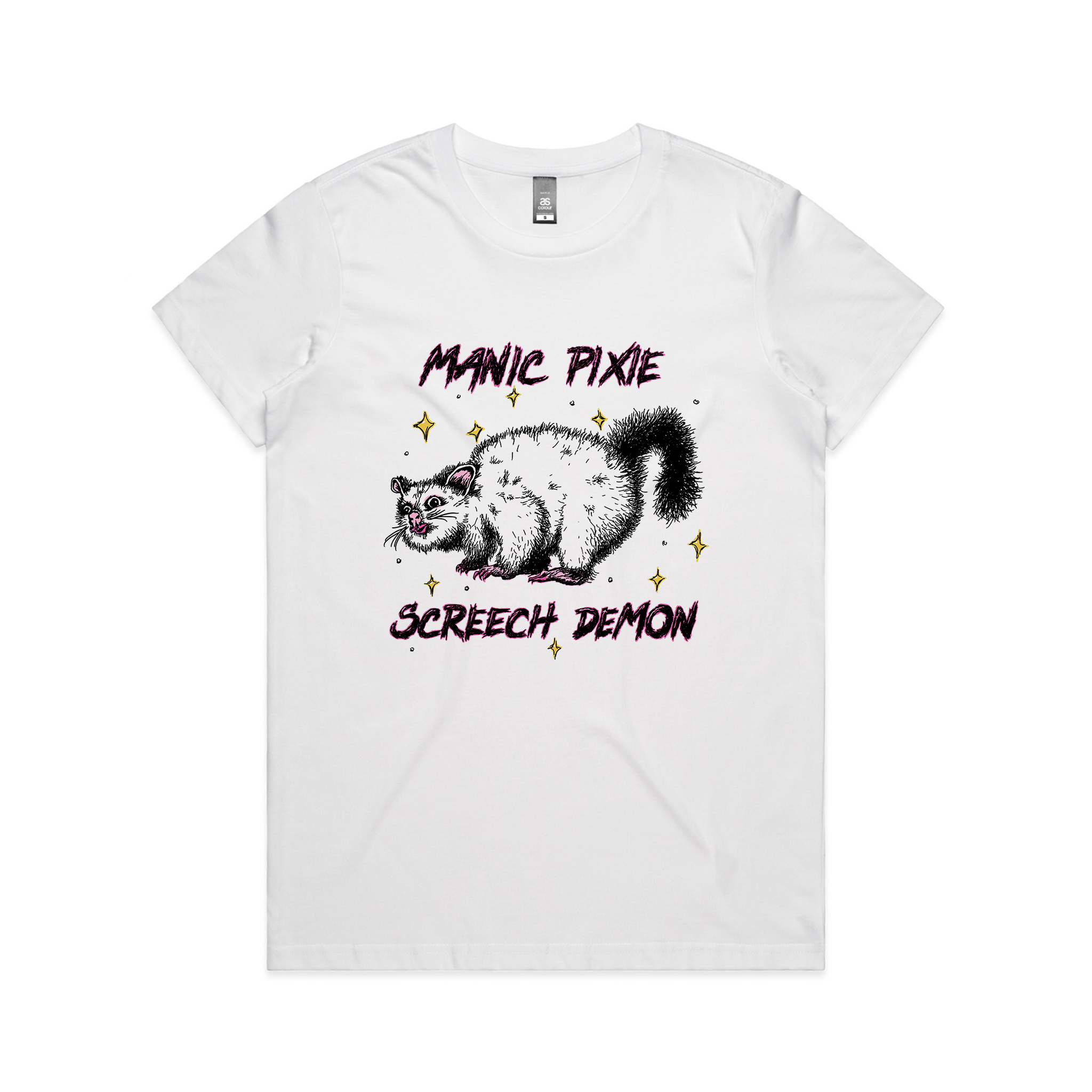 Manic Pixie Screech Demon Tee