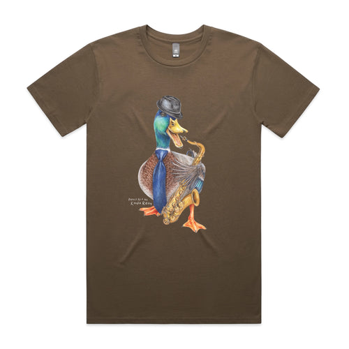Marvin The Mallard Tee by Lonely Kids Club. All clothing from our T-shirts to our shorts and hoodies are ethically made, and printed packed and shipped from Sydney.