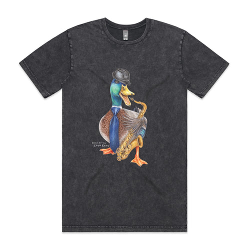 Marvin The Mallard Tee by Lonely Kids Club. All clothing from our T-shirts to our shorts and hoodies are ethically made, and printed packed and shipped from Sydney.
