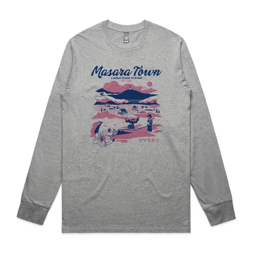Masara Town Tee by Lonely Kids Club. All clothing from our T-shirts to our shorts and hoodies are ethically made, and printed packed and shipped from Sydney.