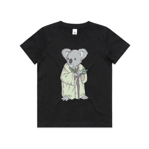 Master Koala Kids Tee by Lonely Kids Club. All clothing from our T-shirts to our shorts and hoodies are ethically made, and printed packed and shipped from Sydney.