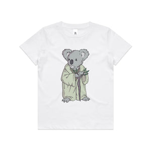 Master Koala Kids Tee by Lonely Kids Club. All clothing from our T-shirts to our shorts and hoodies are ethically made, and printed packed and shipped from Sydney.