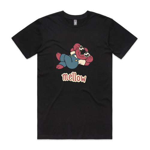 Mellow Tee by Lonely Kids Club. All clothing from our T-shirts to our shorts and hoodies are ethically made, and printed packed and shipped from Sydney.