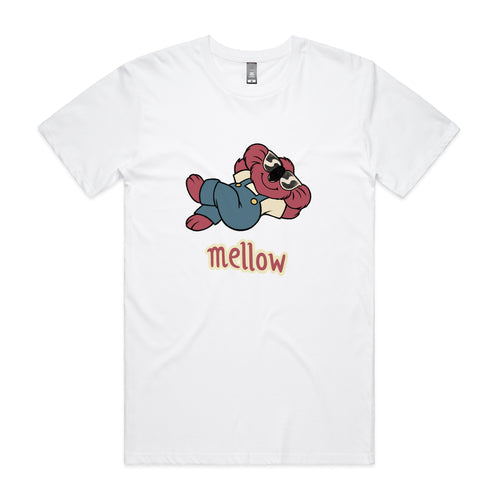 Mellow Tee by Lonely Kids Club. All clothing from our T-shirts to our shorts and hoodies are ethically made, and printed packed and shipped from Sydney.