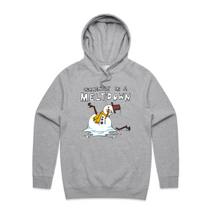 Meltdown Hoodie by Lonely Kids Club. All clothing from our T-shirts to our shorts and hoodies are ethically made, and printed packed and shipped from Sydney.