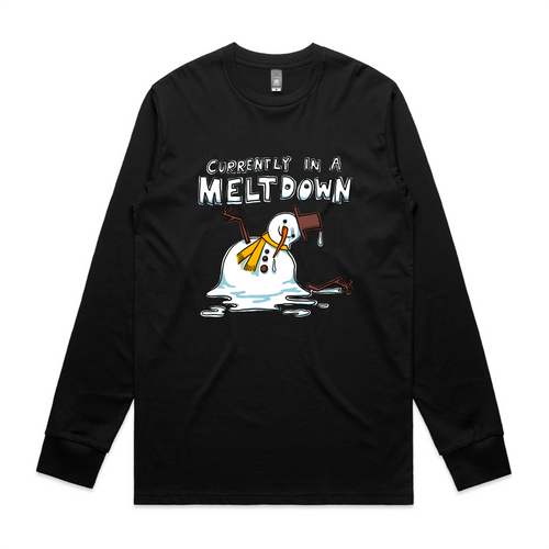 Meltdown Tee by Lonely Kids Club. All clothing from our T-shirts to our shorts and hoodies are ethically made, and printed packed and shipped from Sydney.
