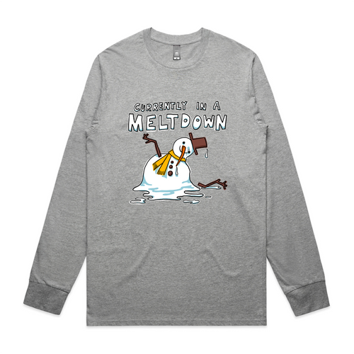 Meltdown Tee by Lonely Kids Club. All clothing from our T-shirts to our shorts and hoodies are ethically made, and printed packed and shipped from Sydney.