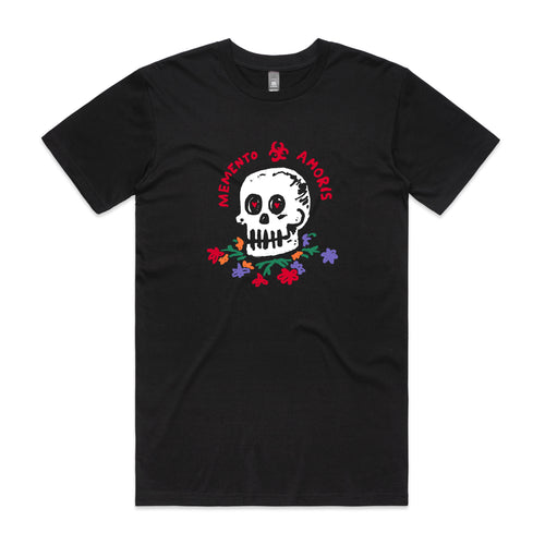 Memento Amoris Tee by Lonely Kids Club. All clothing from our T-shirts to our shorts and hoodies are ethically made, and printed packed and shipped from Sydney.
