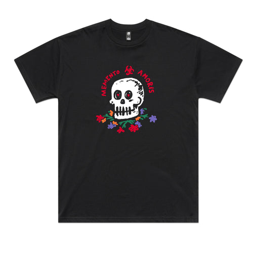 Memento Amoris Tee by Lonely Kids Club. All clothing from our T-shirts to our shorts and hoodies are ethically made, and printed packed and shipped from Sydney.