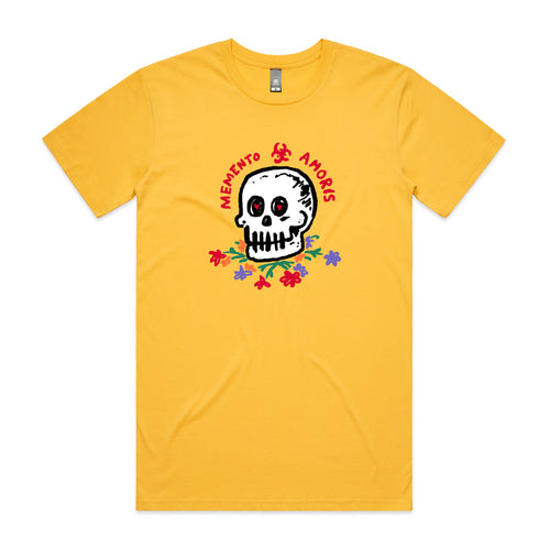 Memento Amoris Tee by Lonely Kids Club. All clothing from our T-shirts to our shorts and hoodies are ethically made, and printed packed and shipped from Sydney.