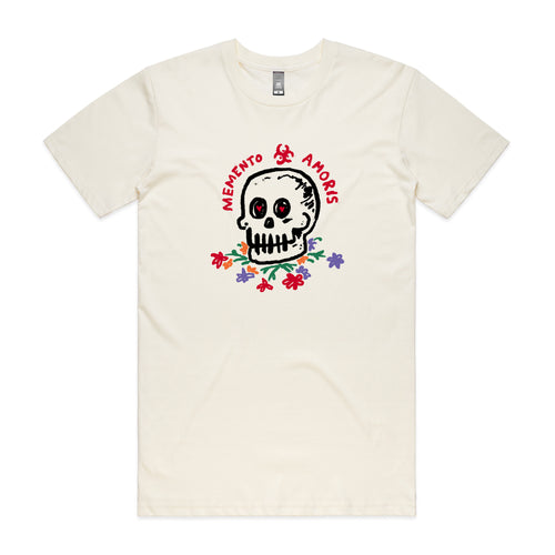 Memento Amoris Tee by Lonely Kids Club. All clothing from our T-shirts to our shorts and hoodies are ethically made, and printed packed and shipped from Sydney.
