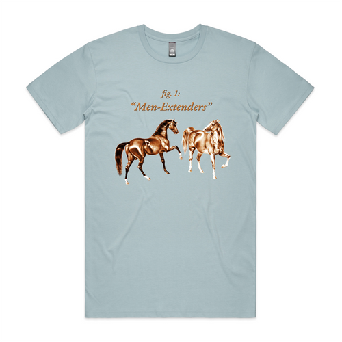 Men-Extenders Tee by Lonely Kids Club. All clothing from our T-shirts to our shorts and hoodies are ethically made, and printed packed and shipped from Sydney.