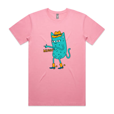 Meowdy Tee by Lonely Kids Club. All clothing from our T-shirts to our shorts and hoodies are ethically made, and printed packed and shipped from Sydney.