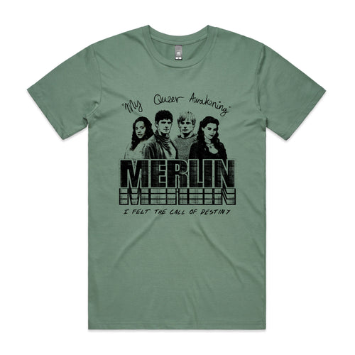 Merlin Tee by Lonely Kids Club. All clothing from our T-shirts to our shorts and hoodies are ethically made, and printed packed and shipped from Sydney.