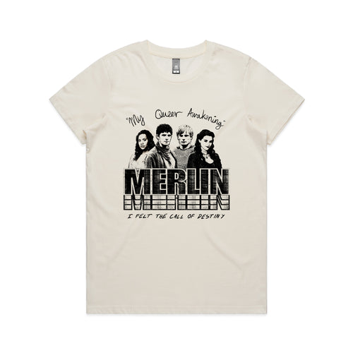 Merlin Tee by Lonely Kids Club. All clothing from our T-shirts to our shorts and hoodies are ethically made, and printed packed and shipped from Sydney.