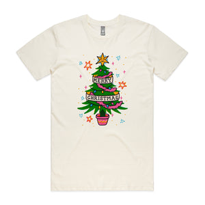Merry Christmas Tee by Lonely Kids Club. All clothing from our T-shirts to our shorts and hoodies are ethically made, and printed packed and shipped from Sydney.